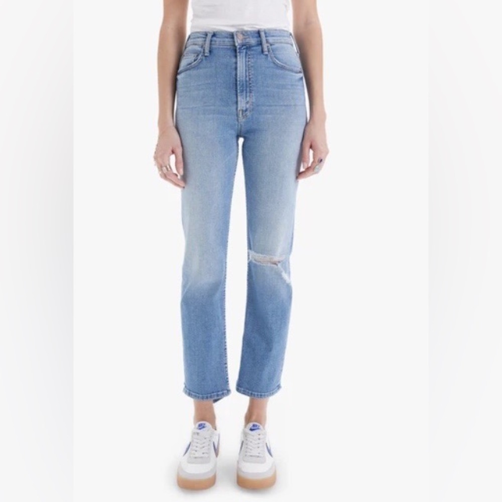 Mother High Waisted Rider Ankle- Kiss and Make Up Again